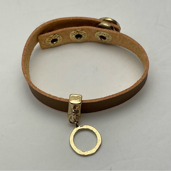 Faux Leather Stackable Strap Bracelet - Picture 6 of 9
